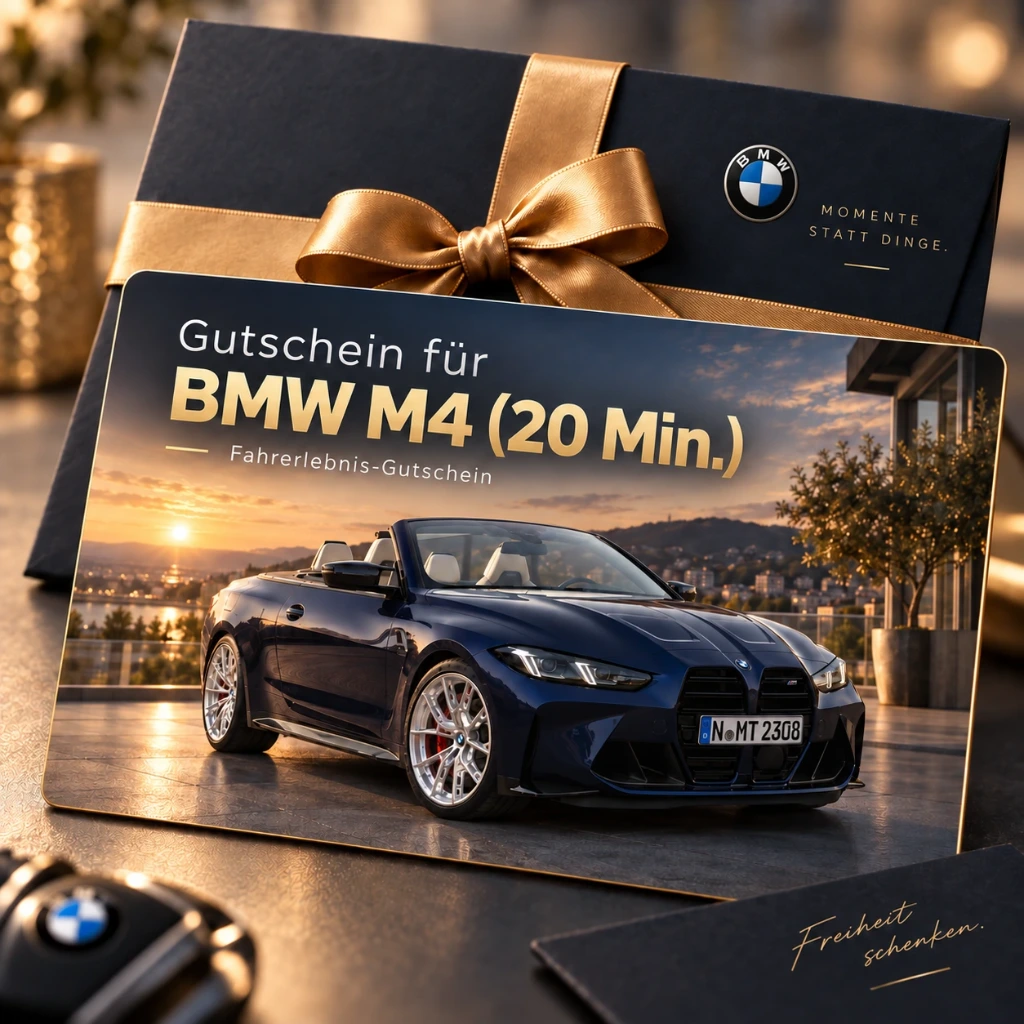 Gutschein für BMW M4 (20 Min.)