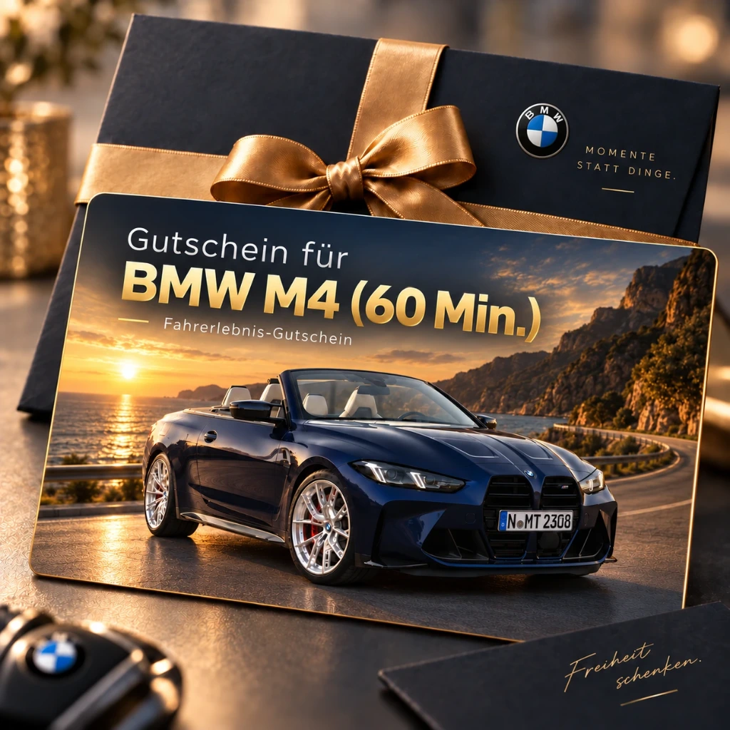Gutschein für BMW M4 (60 Min.)