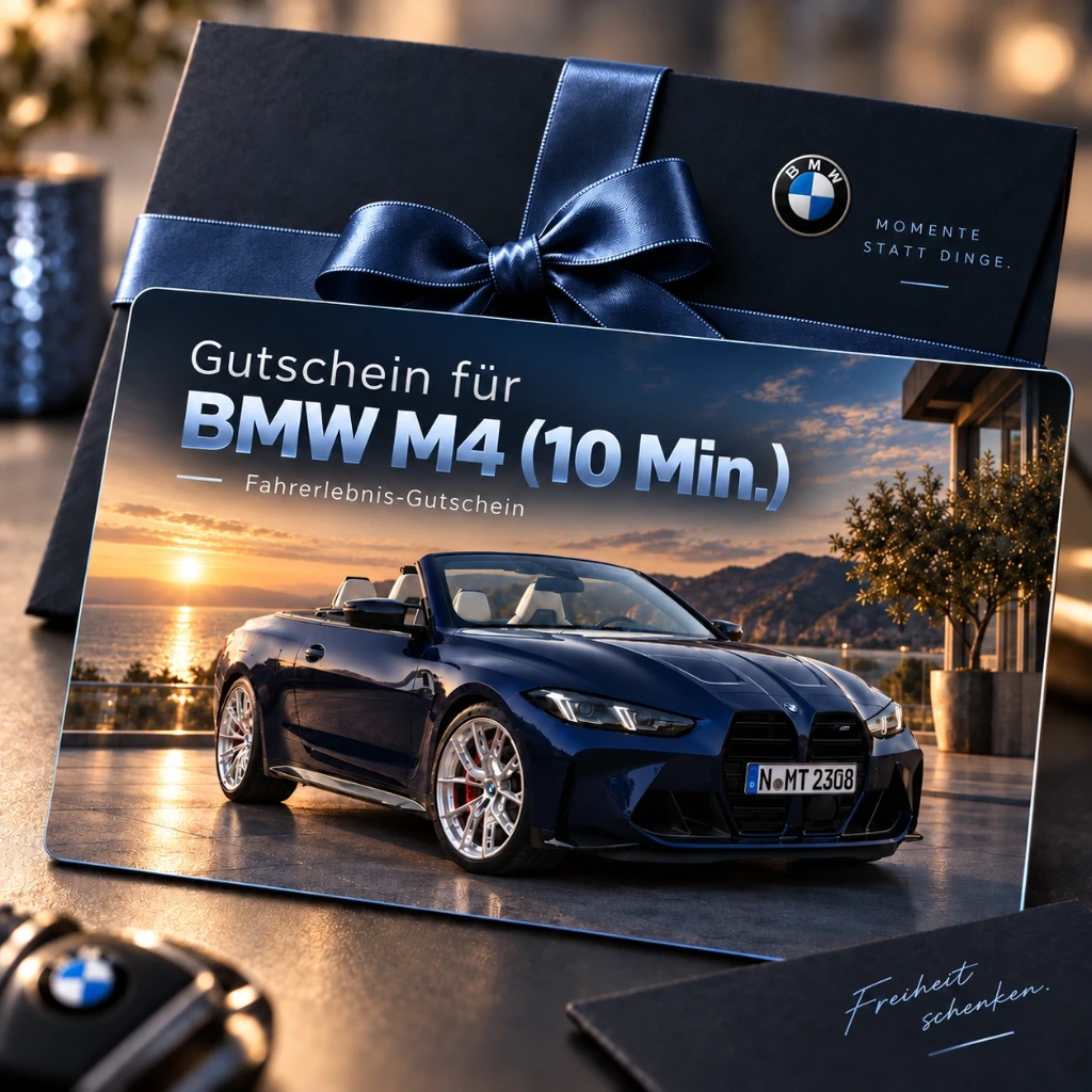 Gutschein für BMW M4 (10 Min.)
