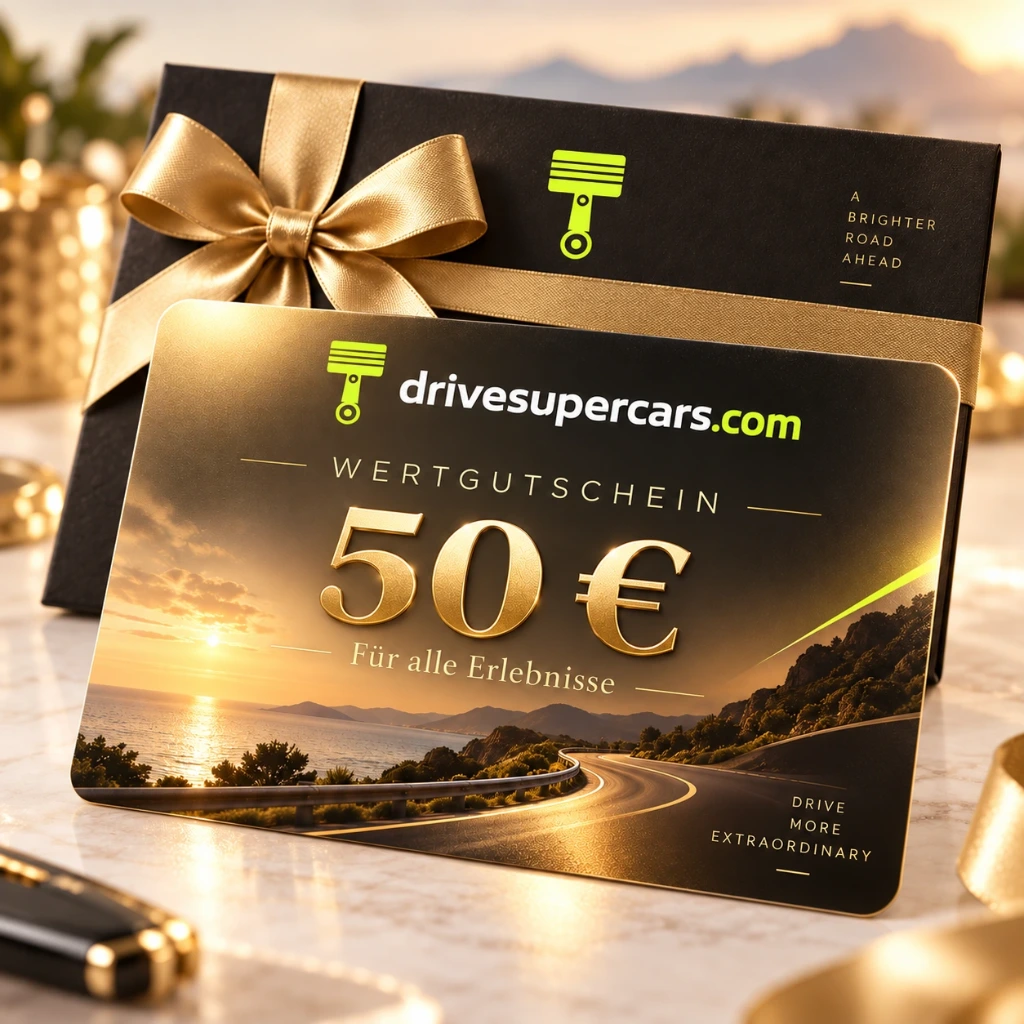 Supercar Wertgutschein – 50 €
