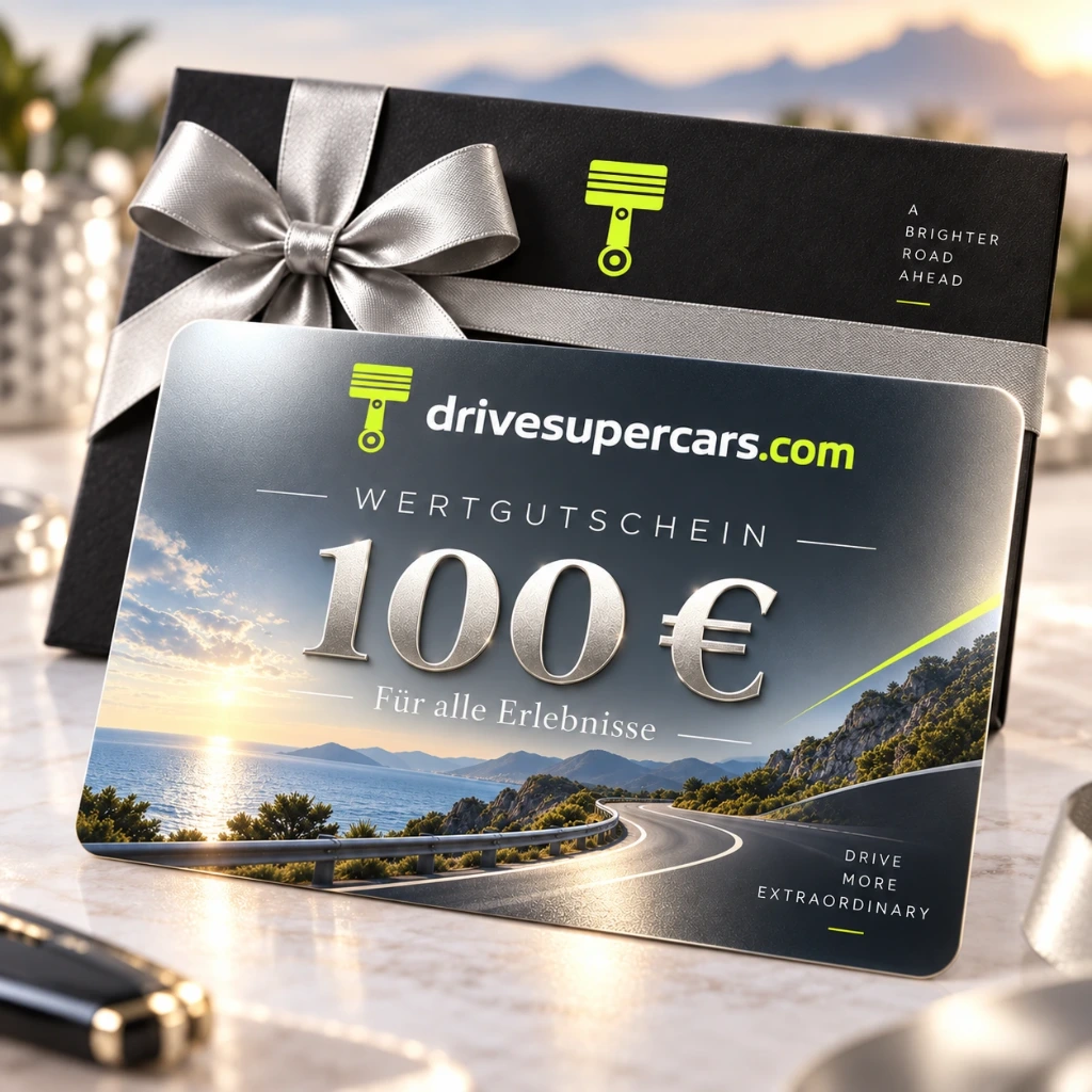 Supercar Wertgutschein – 100 €