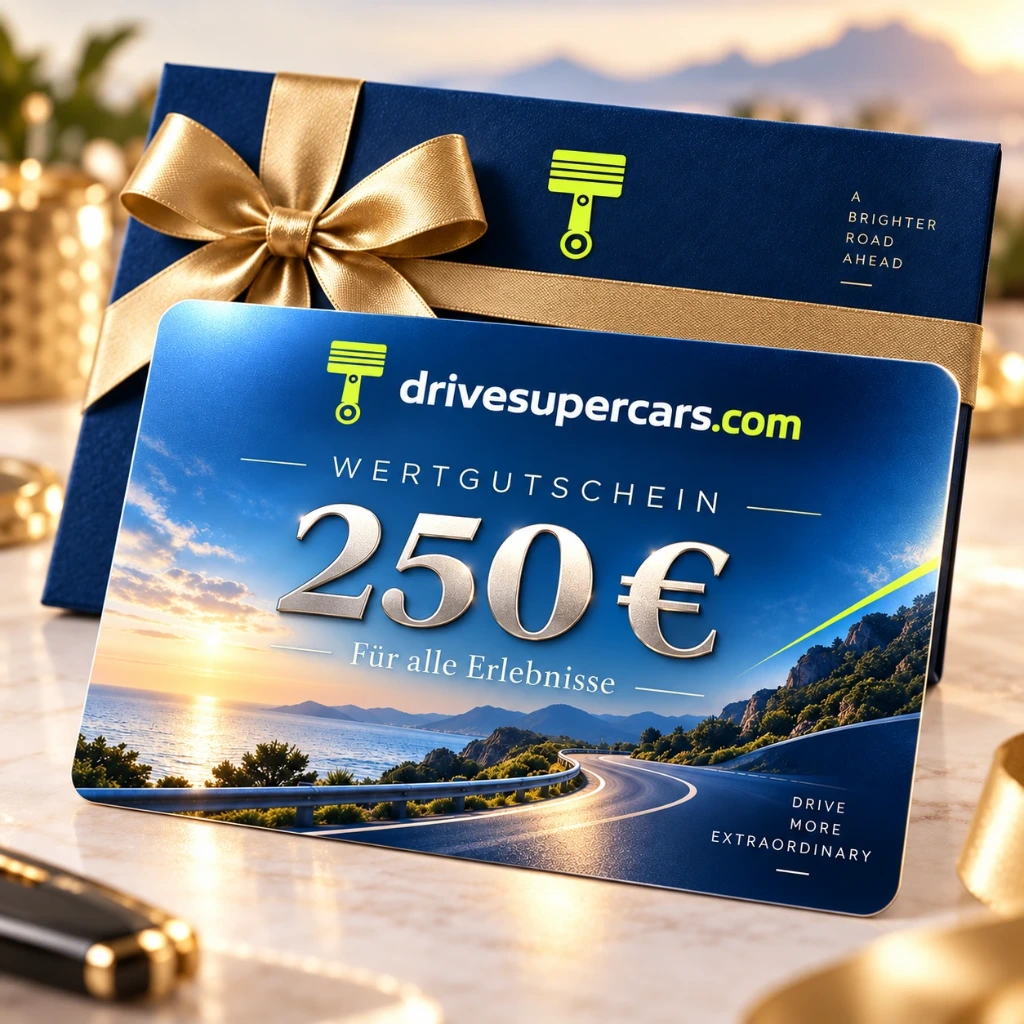Supercar Wertgutschein – 250 €